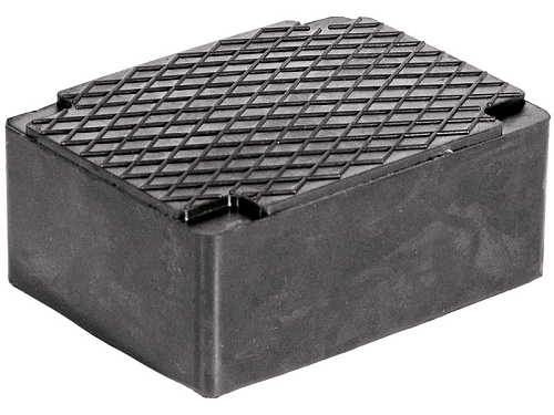 Накладка резиновая для ножничных подъемников (наборная) 160*120*70 мм Накладка резиновая для ножничных подъемников (наборная) 160*120*70 мм