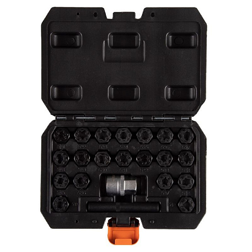 Набор головок для секреток колесных дисков VAG 22 предм. AFFIX Набор головок для секреток колесных дисков VAG 22 предм. AFFIX