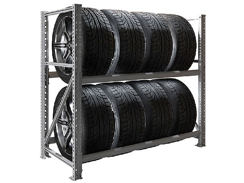 Стеллаж для хранения 8 шин MS Pro 1200/1353x606 Стеллаж для хранения 8 шин MS Pro 1200/1353x606