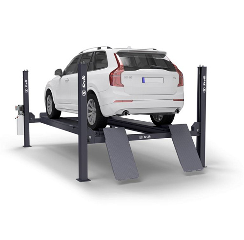 Подъемник 4-стоечный 5,0 т сх-разв, пневмогидравлическая траверса 3,6 т SIVIK ПГА-5000/4 Подъемник 4-стоечный 5,0 т сх-разв, пневмогидравлическая траверса 3,6 т SIVIK ПГА-5000/4