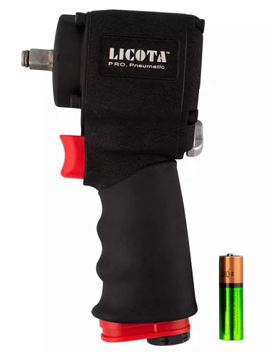 Гайковерт пневматический 3/8" 610 Нм (53,4 Кгм) ультракомпактный Licota Гайковерт пневматический 3/8" 610 Нм (53,4 Кгм) ультракомпактный Licota