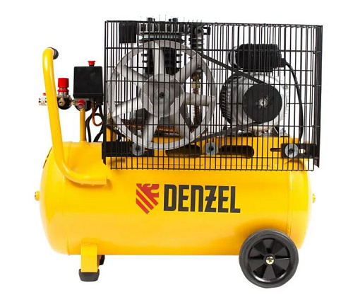 Компрессор масляный ременной 50 л, 2,3 кВт, 400 л/мин, 10 бар, 230 В Denzel BCI2300/50 Компрессор масляный ременной 50 л, 2,3 кВт, 400 л/мин, 10 бар, 230 В Denzel BCI2300/50
