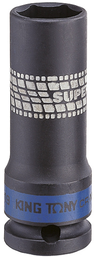 Головка торцевая ударная глубокая тонкостенная 1/2" 17 мм KING TONY Головка торцевая ударная глубокая тонкостенная 1/2" 17 мм KING TONY