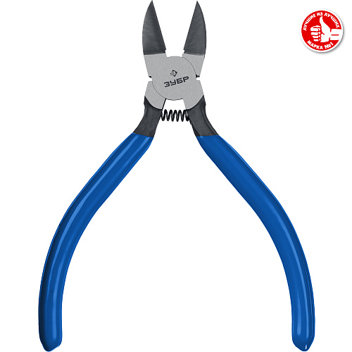 Кусачки боковые 125 для пластика и меди ЗУБР Бульдог Кусачки боковые 125 для пластика и меди ЗУБР Бульдог