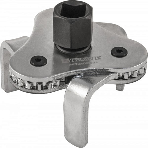Съемник масляных фильтров краб 65-100 мм с плоскими захватами Thorvik AOFWJ3 Съемник масляных фильтров краб 65-100 мм с плоскими захватами Thorvik AOFWJ3