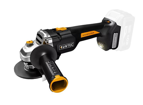 Шлифмашина угловая аккумуляторная 125 мм, 20 В, без АКБ, бесщеточный двиг. RUNTEC PRO Шлифмашина угловая аккумуляторная 125 мм, 20 В, без АКБ, бесщеточный двиг. RUNTEC PRO