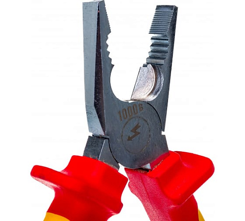 Плоскогубцы комбинированные диэлектрические 180 мм (до 1000 В) ЗУБР ПРОФИЭЛЕКТРИК Плоскогубцы комбинированные диэлектрические 180 мм (до 1000 В) ЗУБР ПРОФИЭЛЕКТРИК