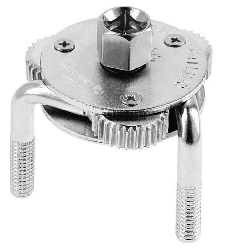 Съемник масляных фильтров краб 65-120 мм 3/8" с цилиндрическими захватами HOEGERT Съемник масляных фильтров краб 65-120 мм 3/8" с цилиндрическими захватами HOEGERT