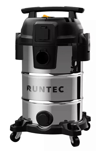 Пылесос 30 л, 750 Вт сухая и влажная уборка RUNTEC Пылесос 30 л, 750 Вт сухая и влажная уборка RUNTEC