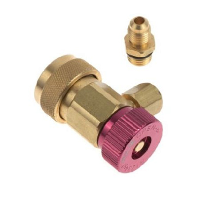 Адаптер манометрического коллектора красный, фреон R1234YF МАСТАК Адаптер манометрического коллектора красный, фреон R1234YF МАСТАК