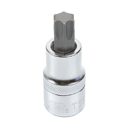 Головка торцевая со вставкой Torx 1/2" T55, 55 мм Licota Головка торцевая со вставкой Torx 1/2" T55, 55 мм Licota