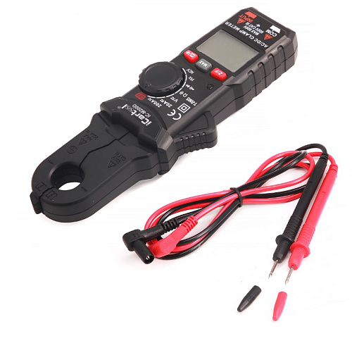 Клещи токоизмерительные 200A, 600В, 20 МОм, 16 мм, постоянный/переменный ток, TrueRMS iCarTool Клещи токоизмерительные 200A, 600В, 20 МОм, 16 мм, постоянный/переменный ток, TrueRMS iCarTool