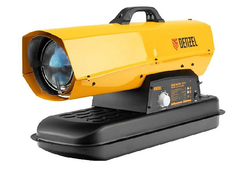 Пушка дизельная тепловая 25 кВт, 600 м.куб/час, 19л, 1.9 л/ч, термостат Denzel DHG-25i Пушка дизельная тепловая 25 кВт, 600 м.куб/час, 19л, 1.9 л/ч, термостат Denzel DHG-25i