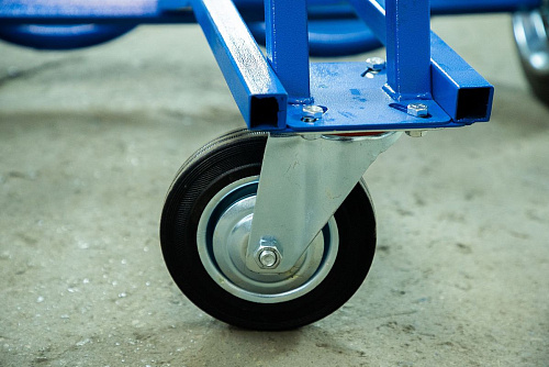 Тележка для газовых баллонов пропан + кислород ТГК-П, 2 баллона (250 резина + 160 поворотное) TOR Тележка для газовых баллонов пропан + кислород ТГК-П, 2 баллона (250 резина + 160 поворотное) TOR