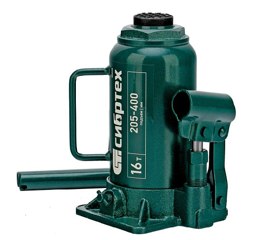 Домкрат бутылочный 16 т 205-400 мм Сибртех Домкрат бутылочный 16 т 205-400 мм Сибртех