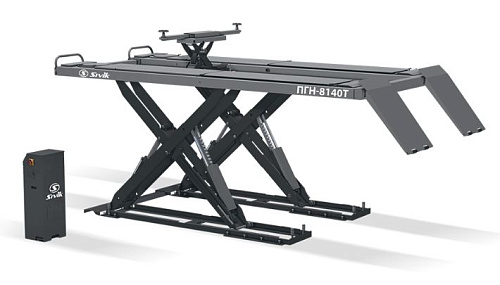 Подъемник ножничный 4,0 т для сход-развала с траверсой 2,5 т ПГН-8140Т SIVIK Подъемник ножничный 4,0 т для сход-развала с траверсой 2,5 т ПГН-8140Т SIVIK