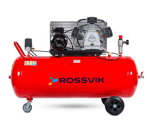 Компрессор масляный ременной 200 л, 3,0 кВт, 580 л/мин, 10 бар, 380 В ROSSVIK СБ4/С-200.LB40 Компрессор масляный ременной 200 л, 3,0 кВт, 580 л/мин, 10 бар, 380 В ROSSVIK СБ4/С-200.LB40