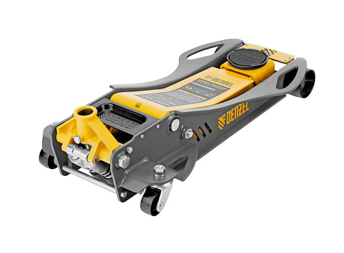 Домкрат подкатной 3,8 т 110-580 мм низкий подхват, быстрый подъем, профессиональный Denzel Домкрат подкатной 3,8 т 110-580 мм низкий подхват, быстрый подъем, профессиональный Denzel