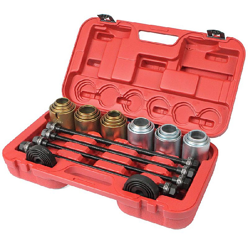 Набор для монтажа/демонтажа подшипников и сайлентблоков универсальный 26 пр. LICOTA Набор для монтажа/демонтажа подшипников и сайлентблоков универсальный 26 пр. LICOTA