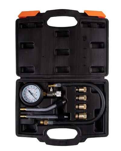 Компрессометр бензиновый 8 предм, в кейсе AFFIX Компрессометр бензиновый 8 предм, в кейсе AFFIX