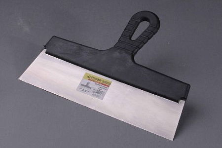 Шпатель 200 мм нерж., пласт. ручка STAYER Шпатель 200 мм нерж., пласт. ручка STAYER