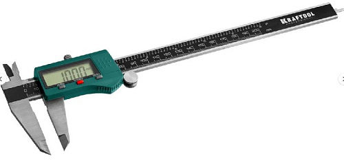 Штангенциркуль цифровой ШЦЦ-I-200 (0,01) нержавеющая сталь KRAFTOOL Штангенциркуль цифровой ШЦЦ-I-200 (0,01) нержавеющая сталь KRAFTOOL
