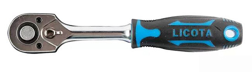 Трещотка 1/4" 140 мм, z=48 со средним положением CrV Licota Трещотка 1/4" 140 мм, z=48 со средним положением CrV Licota