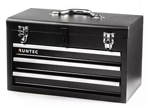Ящик для инструмента металлический 450х240х270 мм 3+1 RUNTEC Ящик для инструмента металлический 450х240х270 мм 3+1 RUNTEC