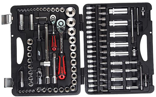 Набор инструмента 110 предм (1/4", 1/2") Super Lock кейс JTC Набор инструмента 110 предм (1/4", 1/2") Super Lock кейс JTC