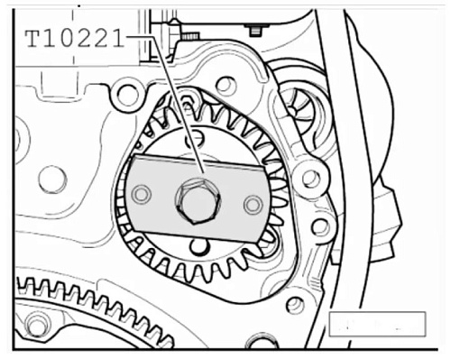 Набор приспособлений для замены водяной помпы VAG (T5 & Touareg) Licota Набор приспособлений для замены водяной помпы VAG (T5 & Touareg) Licota