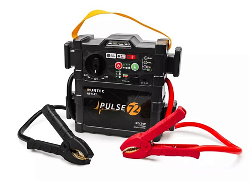 Пусковое устройство аккумуляторное 3200/2000 A, 12/24 В, Pulse 72, RUNTEC Пусковое устройство аккумуляторное 3200/2000 A, 12/24 В, Pulse 72, RUNTEC