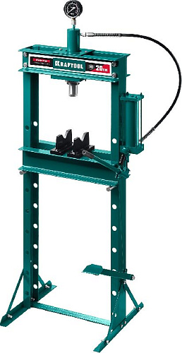Пресс гидравлический 20 т ручной/ножной привод KRAFTOOL PMP-20 Пресс гидравлический 20 т ручной/ножной привод KRAFTOOL PMP-20