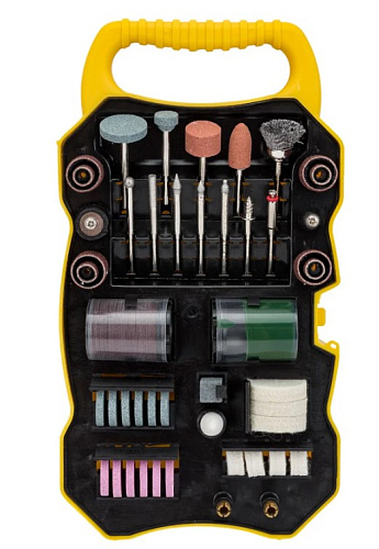 Набор мини-насадок для граверов 82 предм. в кейсе STAYER Набор мини-насадок для граверов 82 предм. в кейсе STAYER