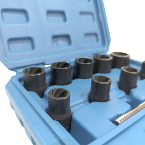 Набор головок для скругленного крепежа 3/8", 10-19 мм (10 предм) МАЯКАВТО Набор головок для скругленного крепежа 3/8", 10-19 мм (10 предм) МАЯКАВТО