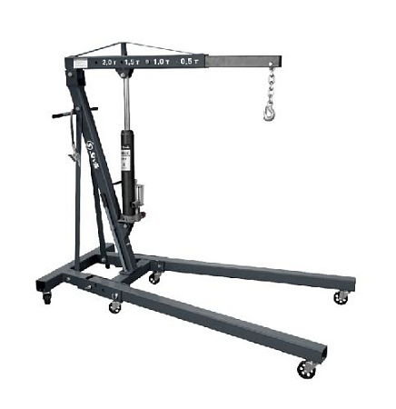 Кран гаражный 2000 кг складной, высота подъема 360-1660 мм SIVIK Кран гаражный 2000 кг складной, высота подъема 360-1660 мм SIVIK