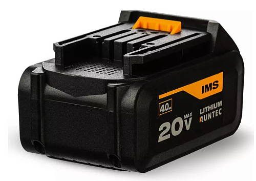 Аккумуляторная батарея 20 В, Li-Ion, 4 Ач RUNTEC Аккумуляторная батарея 20 В, Li-Ion, 4 Ач RUNTEC