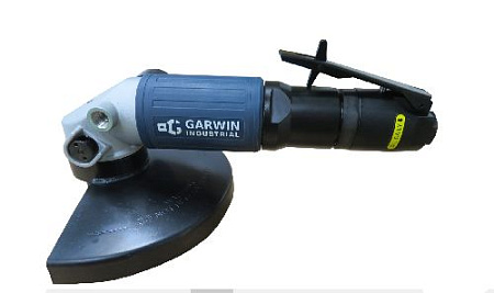 Пневмошлифмашина угловая (УШМ) 180 мм, 7600 об/мин 1,8 л.с., промышленная GARWIN Пневмошлифмашина угловая (УШМ) 180 мм, 7600 об/мин 1,8 л.с., промышленная GARWIN