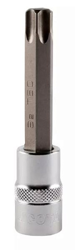 Головка торцевая со вставкой Torx 1/2" T50, 100 мм Licota Головка торцевая со вставкой Torx 1/2" T50, 100 мм Licota