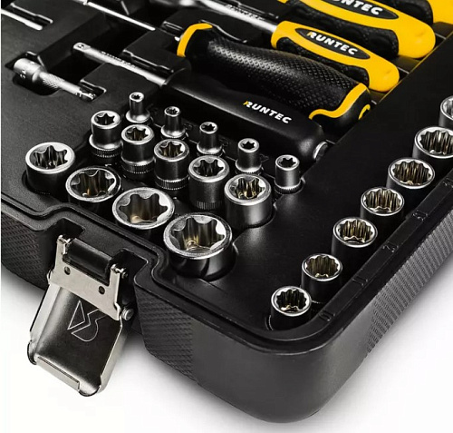 Набор инструмента 216 предм (1/4", 1/2", 3/8") RUNTEC Performance Набор инструмента 216 предм (1/4", 1/2", 3/8") RUNTEC Performance