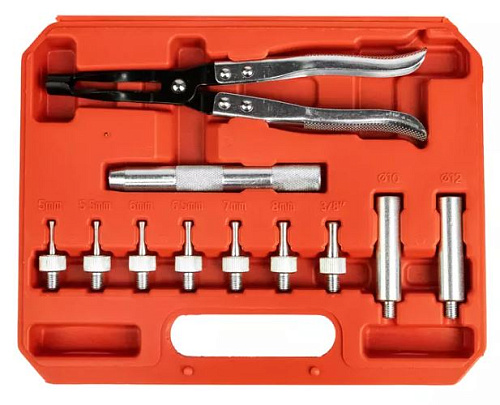Набор для снятия и установки сальников клапанов 11 предм SpecX Набор для снятия и установки сальников клапанов 11 предм SpecX