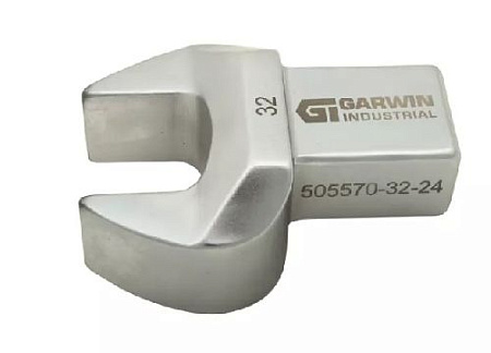 Насадка для ключа динамометрического рожковая 32 мм, 24х32 GARWIN Насадка для ключа динамометрического рожковая 32 мм, 24х32 GARWIN