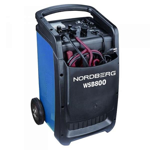 Пуско-зарядное устройство 12/24 В, 800 А, 220В NORDBERG WSB800 Пуско-зарядное устройство 12/24 В, 800 А, 220В NORDBERG WSB800