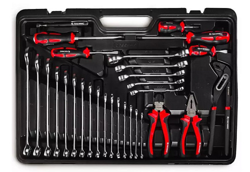 Набор инструмента 128 предм. (1/4", 1/2") кейс RUNTEC TECHNIC Набор инструмента 128 предм. (1/4", 1/2") кейс RUNTEC TECHNIC