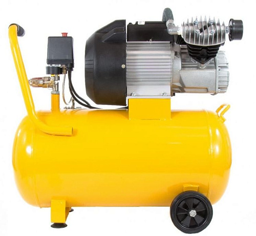 Компрессор масляный прямой привод 50 л, 2,2 кВт, 350 л/мин, 8 бар, 220 В Denzel Компрессор масляный прямой привод 50 л, 2,2 кВт, 350 л/мин, 8 бар, 220 В Denzel