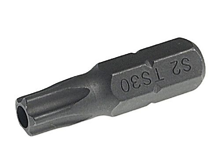 Бита TS 30 L=25 мм (1/4" HEX) пятилучевая с отверстием JTC Бита TS 30 L=25 мм (1/4" HEX) пятилучевая с отверстием JTC