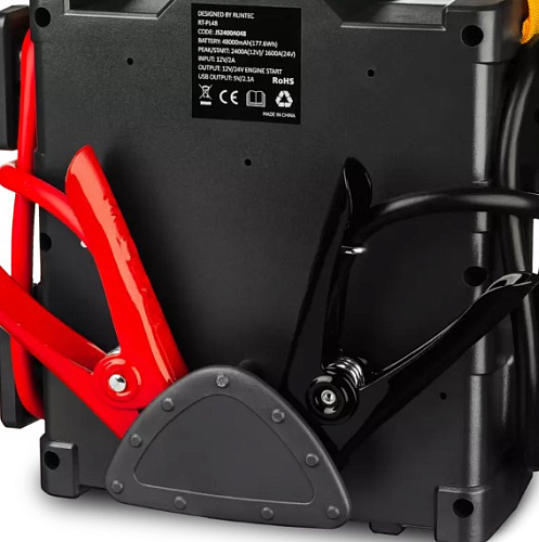 Пусковое устройство аккумуляторное 2400/1600 A, 12/24 В, Pulse 48, RUNTEC Пусковое устройство аккумуляторное 2400/1600 A, 12/24 В, Pulse 48, RUNTEC