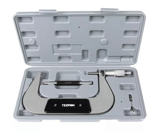 Микрометр гладкий МК 125-150 мм (0,01 мм) кл.1 ГОСТ 6507-90 ТЕХРИМ Микрометр гладкий МК 125-150 мм (0,01 мм) кл.1 ГОСТ 6507-90 ТЕХРИМ