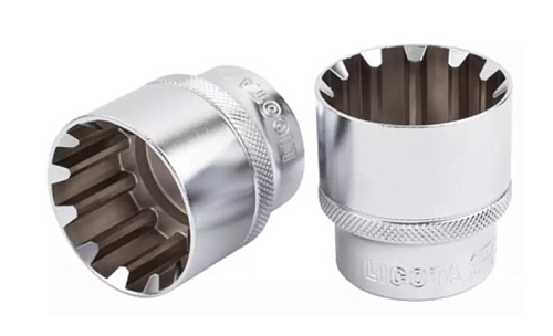 Головка торцевая 1/2" 15 мм spline Licota Головка торцевая 1/2" 15 мм spline Licota