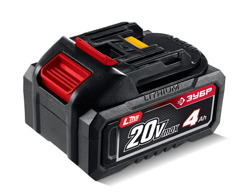 Аккумуляторная батарея 20 В, LMS, 4 Ач ЗУБР Аккумуляторная батарея 20 В, LMS, 4 Ач ЗУБР