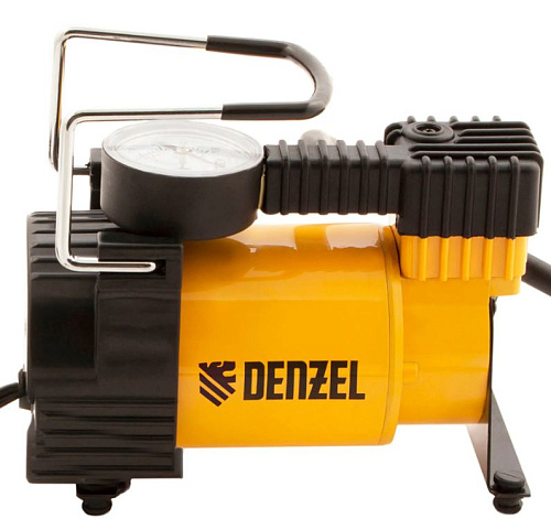 Компрессор автомобильный 7 атм, 35 л/мин, 3 насадки Denzel DС-20 Компрессор автомобильный 7 атм, 35 л/мин, 3 насадки Denzel DС-20